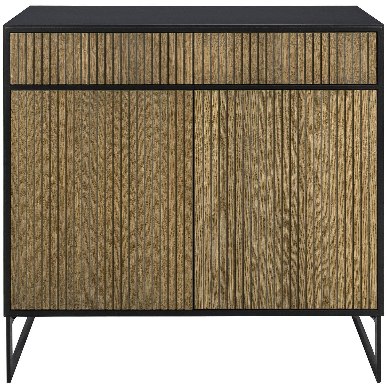 Englesson Line Burned Walnut Skænk / - Skænke og sideboards Egefinér Sort - 6811BW-B.
