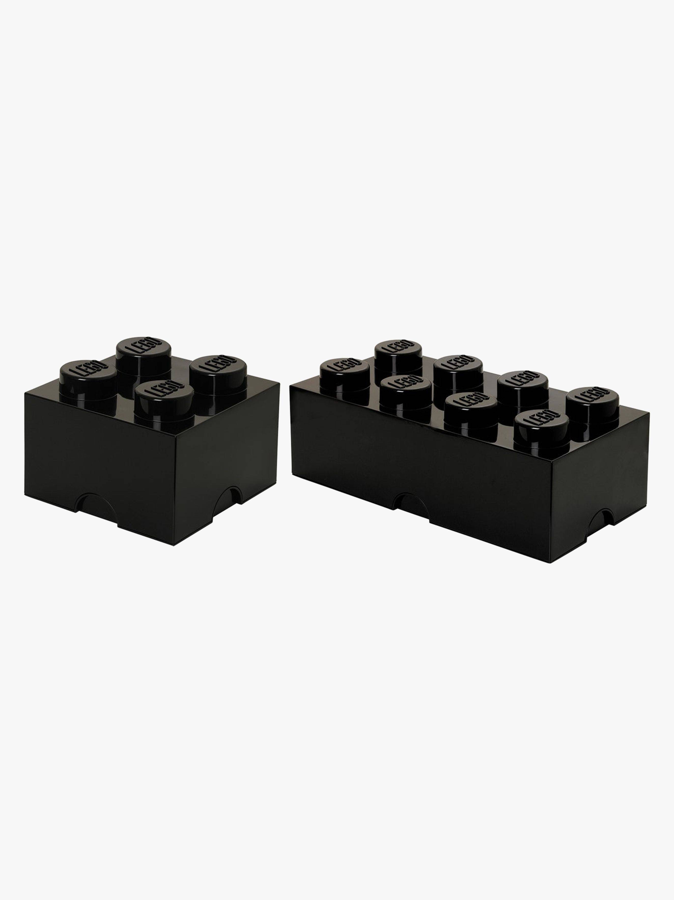LEGO förvaring Paket Liten/Stor, Svart