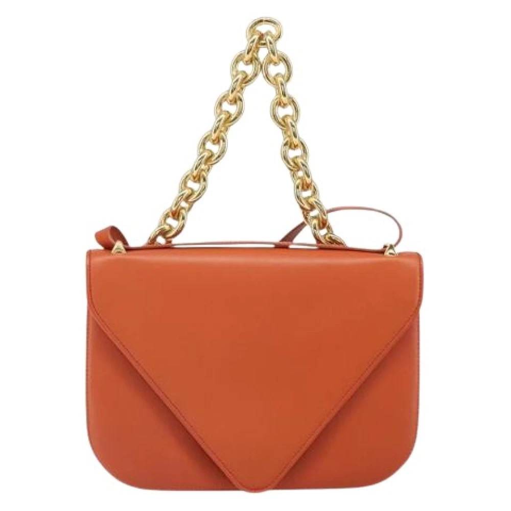 Bottega Veneta Vintage Pre-owned Læder Skuldertaske - Vintage - Dame - Brun - ONE SIZE - Uld