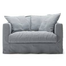 Decotique - Le Grand Air Loveseat Linen Love Seat - Nordic Sky