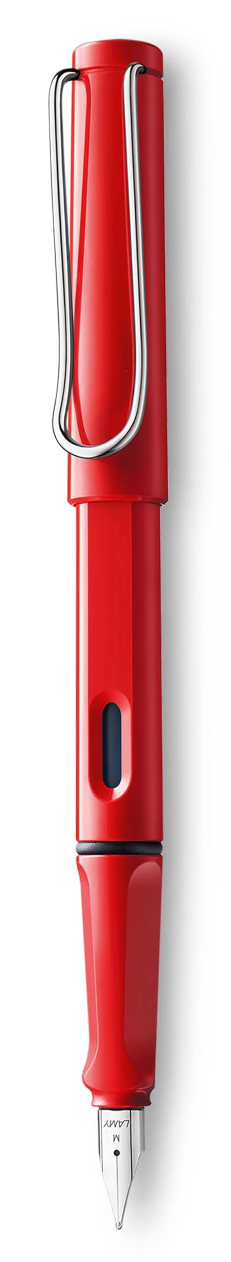 LAMY Safari Red Fountain Pen (F) L16-F
