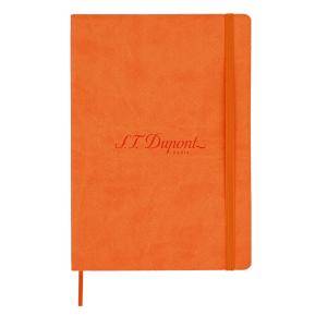 S.T. Dupont Skrivbok orange A5 - Linjerad skrivbok i A5 storlek.