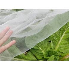 LXGKREL Grönsaksnät, trädgårdsnät, insektsskydd mot myggor, flugor fågelnät, för trädgård, grönsaker, blommor, (maskstorlek 0,8–1 mm)