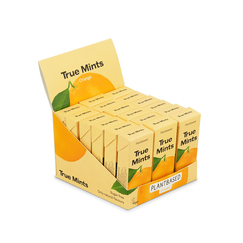 Appelsin Pastiller Kasse - 18 pk.