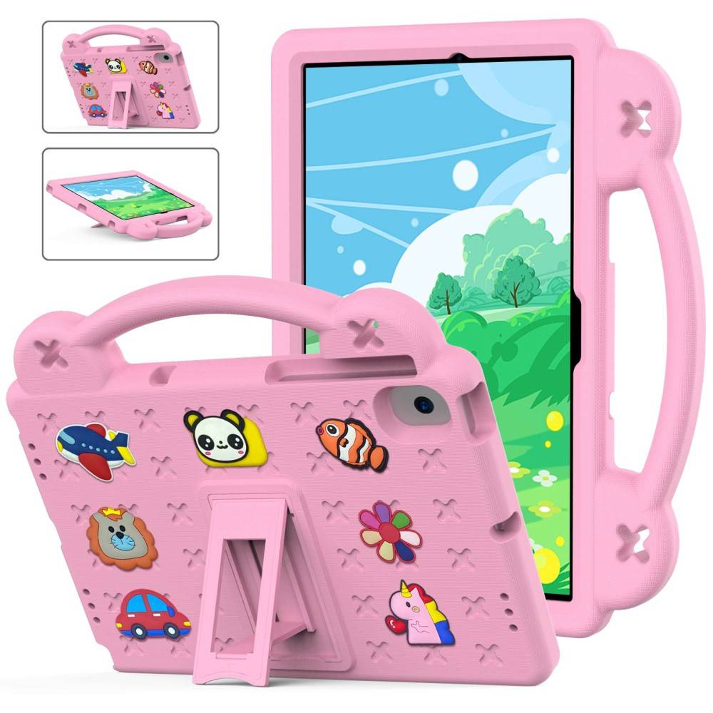 Stødsikker EVA Cover Kickstand Samsung Galaxy Tab A8 10.5 lyserød