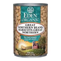 Eden Foods, Organic Great Northern Beans, 398 mL