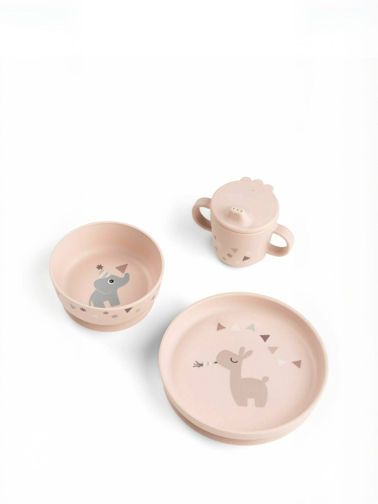 Done by Deer Servicesæt ' Celebration '  beige