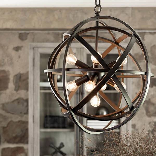 Nest Taklampa, Ø50 cm, Umber - Artwood
