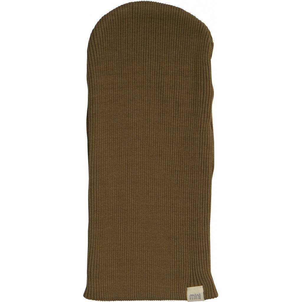 Bambi - Children's silk beanie - Seaweed - 6-12 years