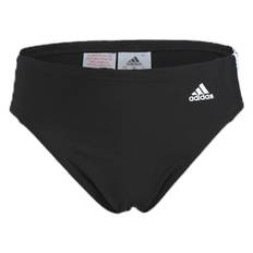 Adidas 3 Stripes Swim Trunk Black, Unisex, Tøj, Badetøj, Svømning, Hvid/Sort, 116