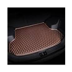 Bagageutrymmesmattor För Bil För AION För Y Plus S LX VS PLUS Auto Cargo Liner Bilar Tillbehör Bil Trunk Mats bagageutrymmesmatta(Coffee)