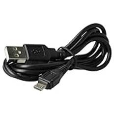 vhbw USB-kabel till mikro-USB 1 m svart passar för Sony SRS-XB30, SRS-XB31, SRS-XB40, SRS-XB41