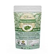 Neel Ayurvedics Moringapulver (Moringa oleifera) - 250 g | Saragva Shing Powder | Moringa trumpinnepulver (paket med 1)