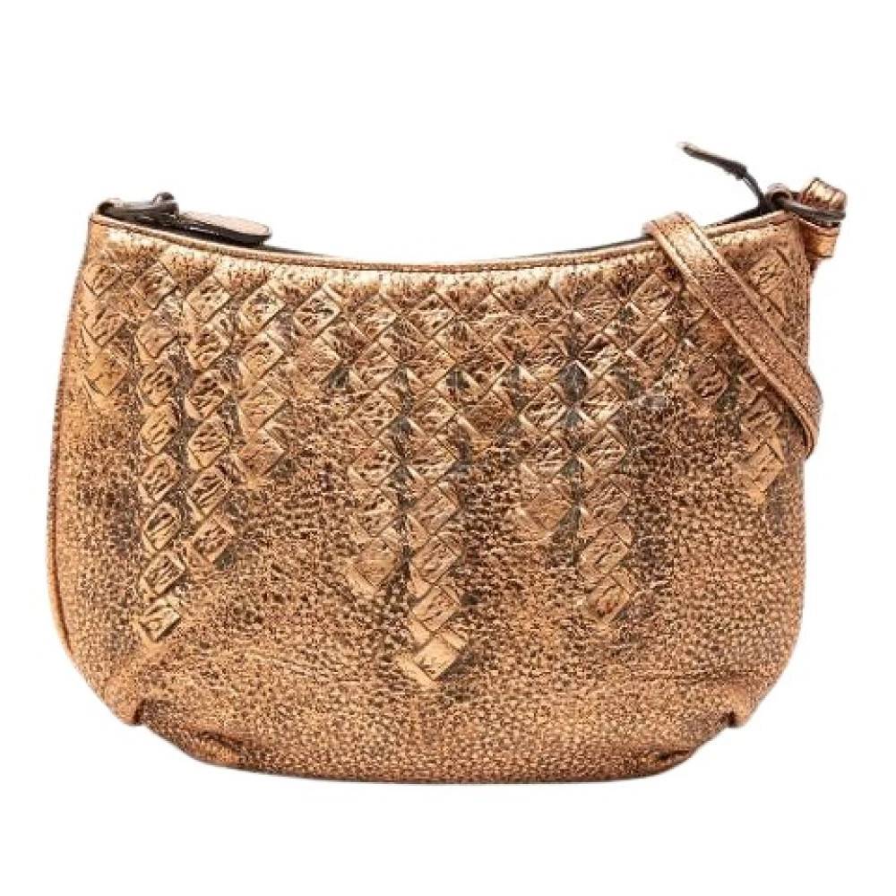 Bottega Veneta Vintage Pre-owned Skuldertaske - Vintage - Dame - Brun - ONE SIZE - Uld