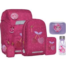 Beckmann Classic Taskesæt 22L inkl. Flaske og Madkasse, Cherry