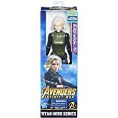 Marvel Infinity krig Titan Hero serie Black Widow med Titan Hero Power FX-port