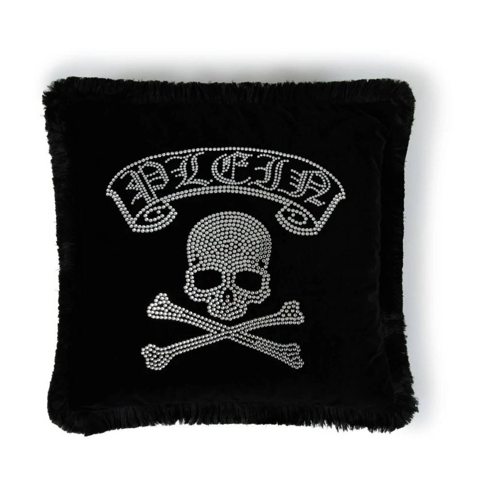 Philipp Plein - Cushion Crystal Skull 60x60 Home - unisex - ONE Size - Bomull