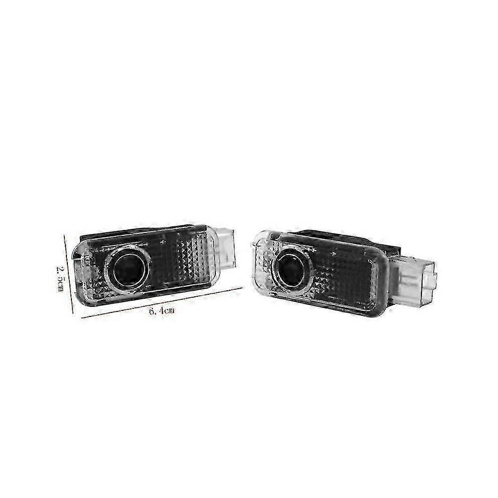 (Mercedes logo) 2X For Mercedes Benz W211 2003-2007 LED Car Door Logo Laser Decor Lights Ghost Shadow Projector Welcome Lamps Courtesy Accessory