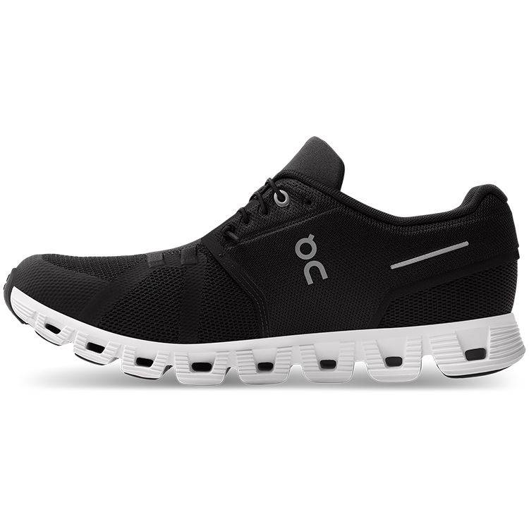 ON Cloud 5 Svart Vit Herr Sneakers 59.98919 cm black