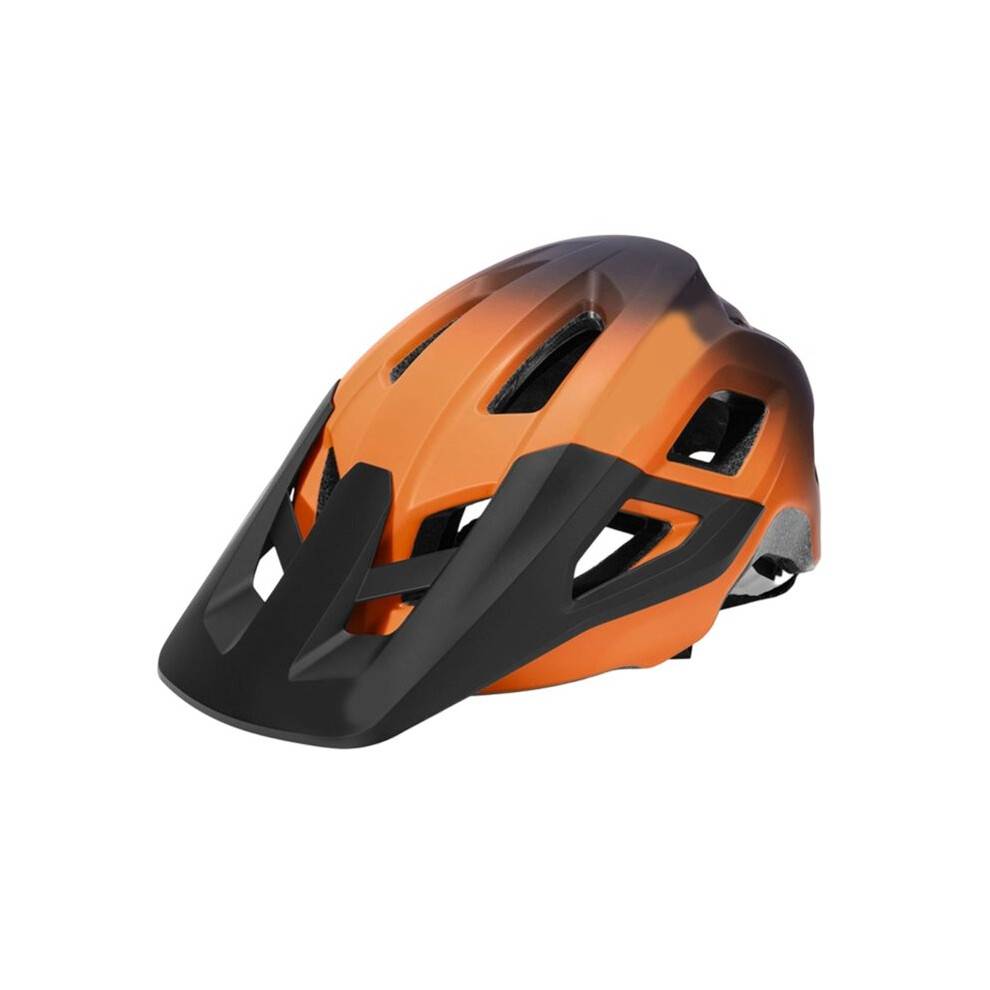 MTB Bike Helm Adjustable Mountain Bicycle Helm with Visor for Men Women C