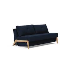 Innovation Cubed sovesofa 160 (528 Mixed Dance Blue, egetræ)