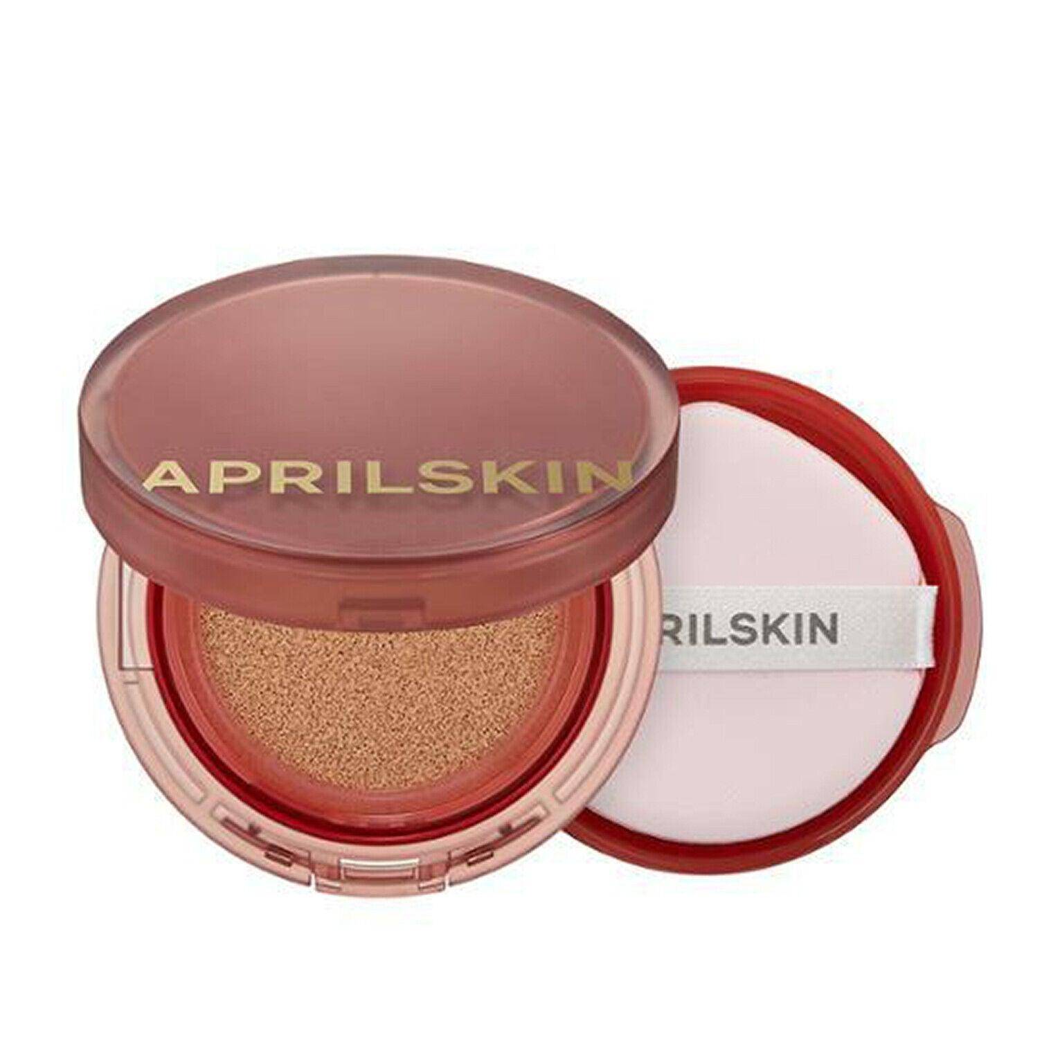 [APRILSKIN] Hero Cushion with Refill (4 Colors) SPF 50+ PA++++ 12g*2EA 19 FAIR BEIGE