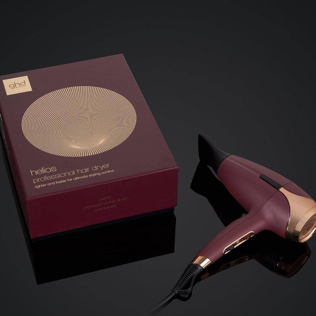 ghd helios professionell hårfön plommonlila