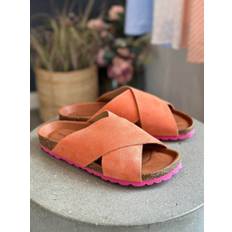 Tim & Simonsen Sandal Suede, Annet IRIS- Coral - Fuxia 35