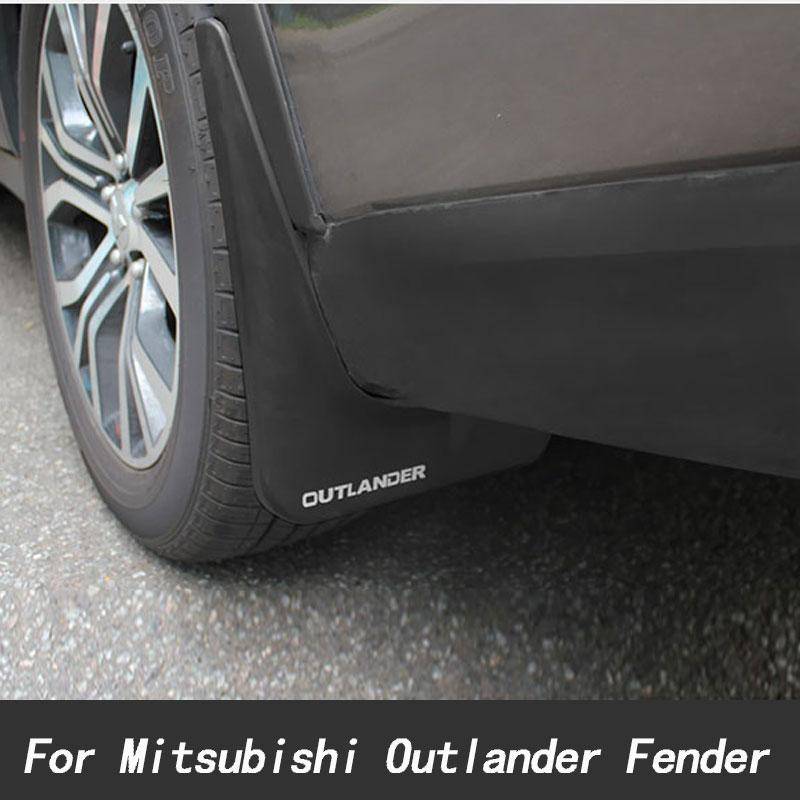 FÖR Mitsubishi Outlander 2013-2022 Stänkskydd Skärm Stänkskydd Skydd Stänkskydd Tillbehör Bil Styling Fram Bak gray