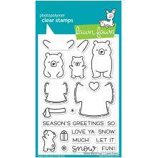 Lawn Fawn Clear Stamps 4X6 - Snow Much Fun LF2411