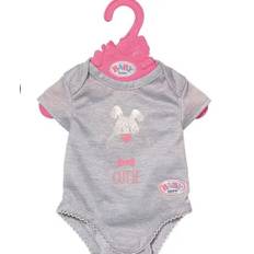 Baby Born Sparkedragt Grå Baby born dukketøj 827536B