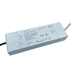 24V LED driver | 75W | Triac/Push dimbar | AC och DC adapter monterad
