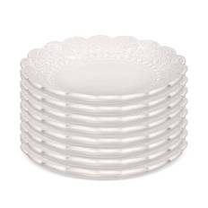 Servis set Assiett Cult Design Orient Vit 19cm 8 delar