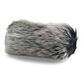 YOUSHARES VideoMic Furry Windscreen - Outdoor Wind Cover Muff Mic Windshield Fur Filter for Rode VideoMic, NTG2, NTG1 and WSVM Microphone