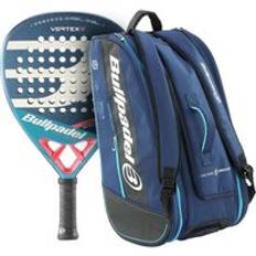 RACKET BULLPADEL VERTEX 03 WOMAN 2023 DELFI BREA + RACKET BAG BULLPADEL BPP-22014 PERFORMANCE BLUE