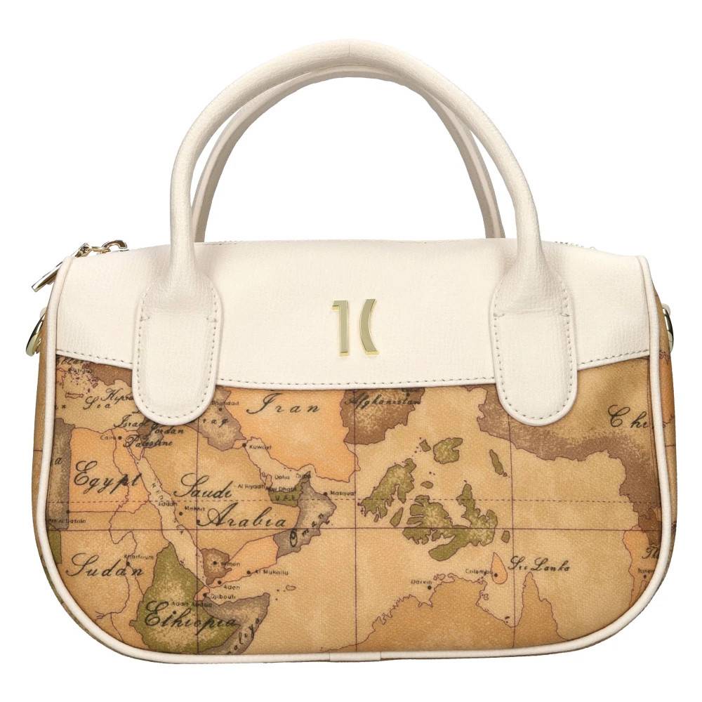 Alviero Martini 1a Classe Hånd- og skuldertaske - Tasker - Dame - Beige - ONE SIZE - Uld