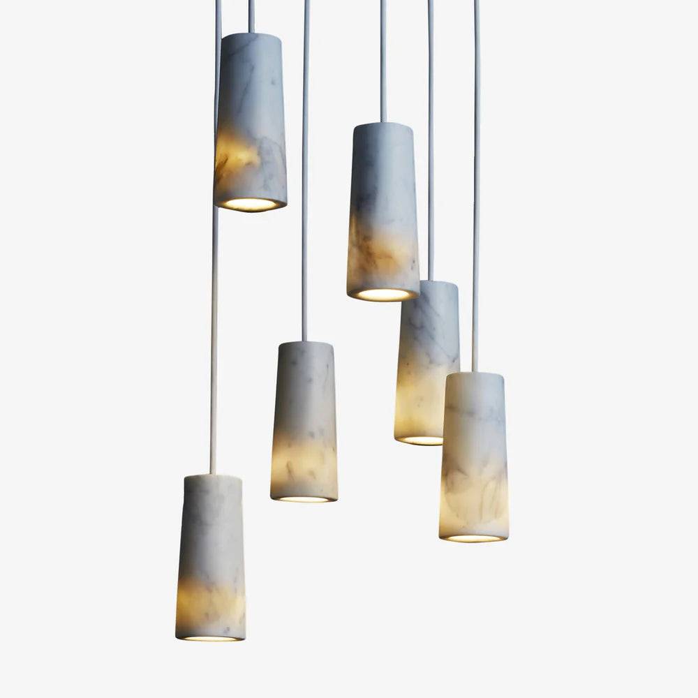 Core Pendant Terence Woodgate - 6 pendler / Hvid
