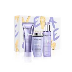 Kérastase Blond Absolu Bain Ultra-Violet Shampoo 250ml + Blond Absolu CicaPlasme 150ml + Blond Absolu Cicaflash Treatment 250ml