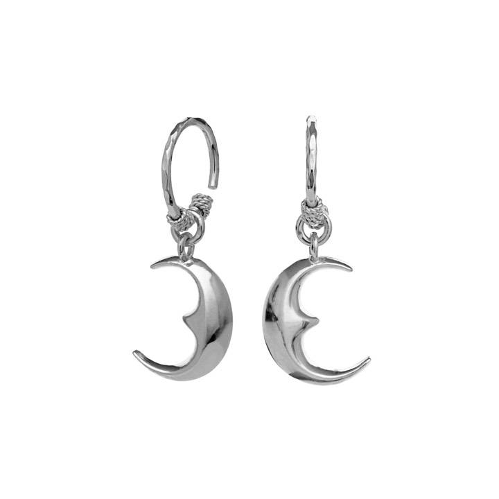 Moonie örhänge (silver)