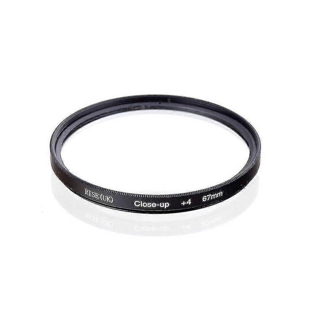 Close-Up Macro Filter Kit 62mm for Canon, Nikon & Sony Cameras - +1, +2, +4, +10 Filters for Enhanced Photography