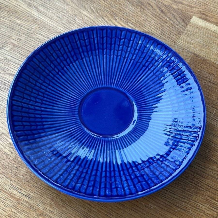Rörstrand Swedish grace fat, blå, design Louise Adelborg