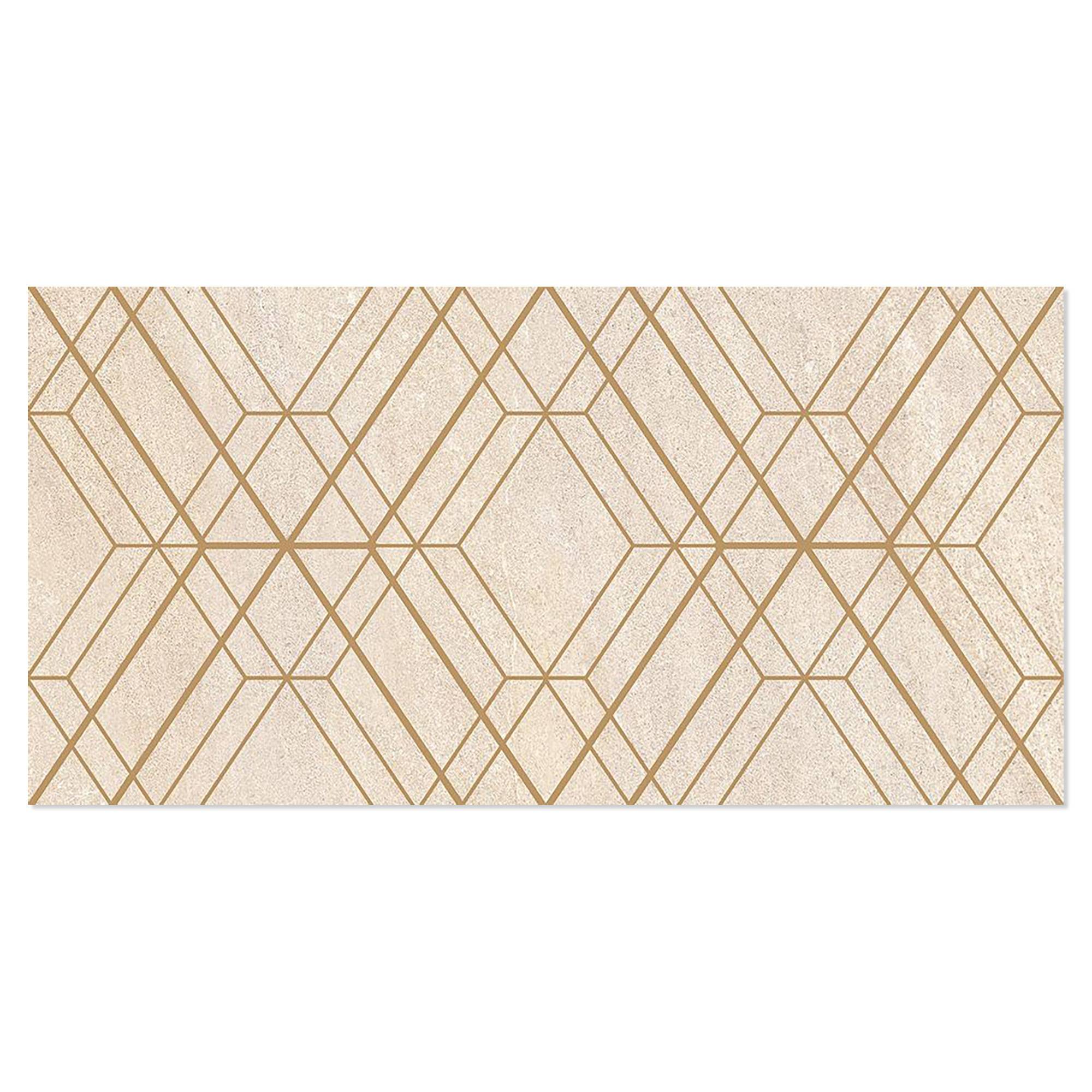 Dekor Kakel Kalkora Beige Matt 30x60 cm