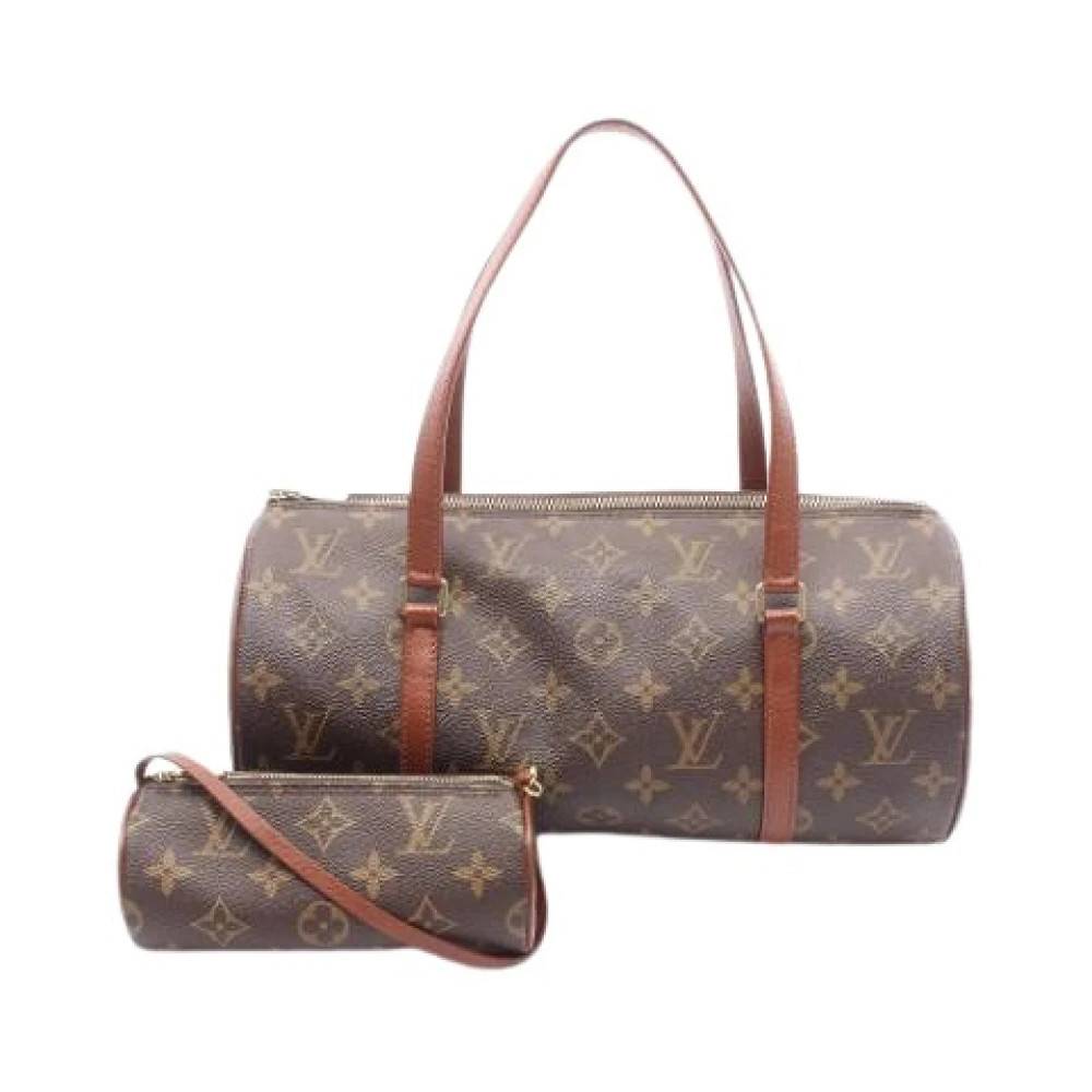 Louis Vuitton Vintage Pre-owned Papillon 30 Håndtaske - Vintage - Dame - Brun - ONE SIZE - Læder