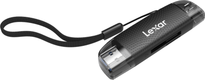 Lexar Kortläsare Dual Slot USB-A/C till microSD och SD