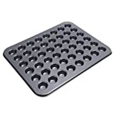 48 Koppar Mini Muffinsformar, Non-stick Mini 48 Koppar Muffinsbakpanna Rund Muffinspanna Bakform för Kakor och små Kakor