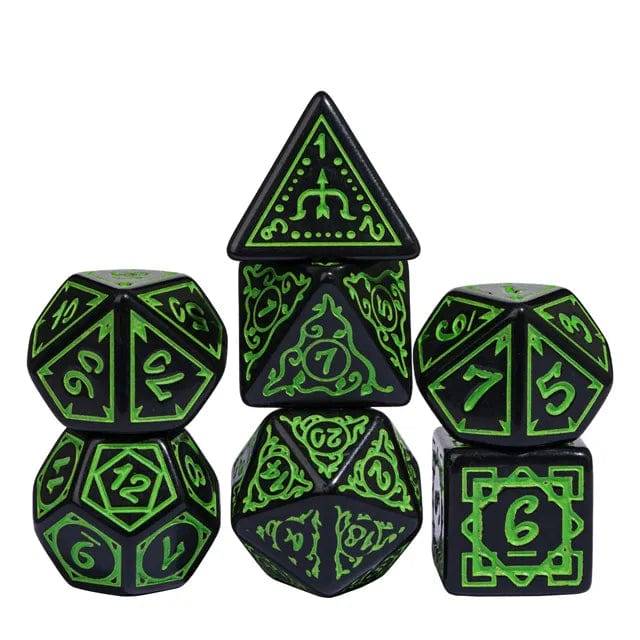 Multiclass dice - ranger terninger - Green