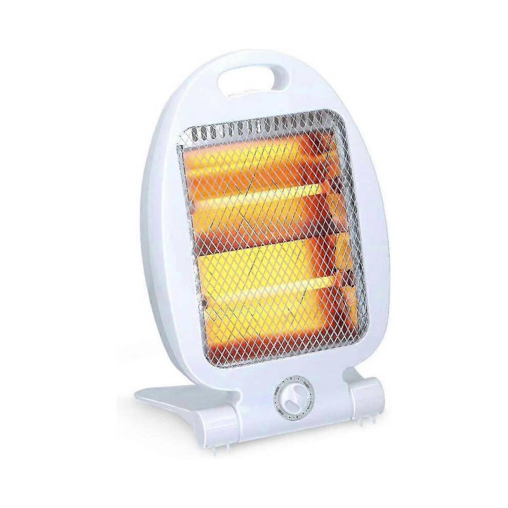 Infrared Quartz Heater, Portable Quartz Space Heater Small Quiet Heater for Home Office with 2 Heat Settings