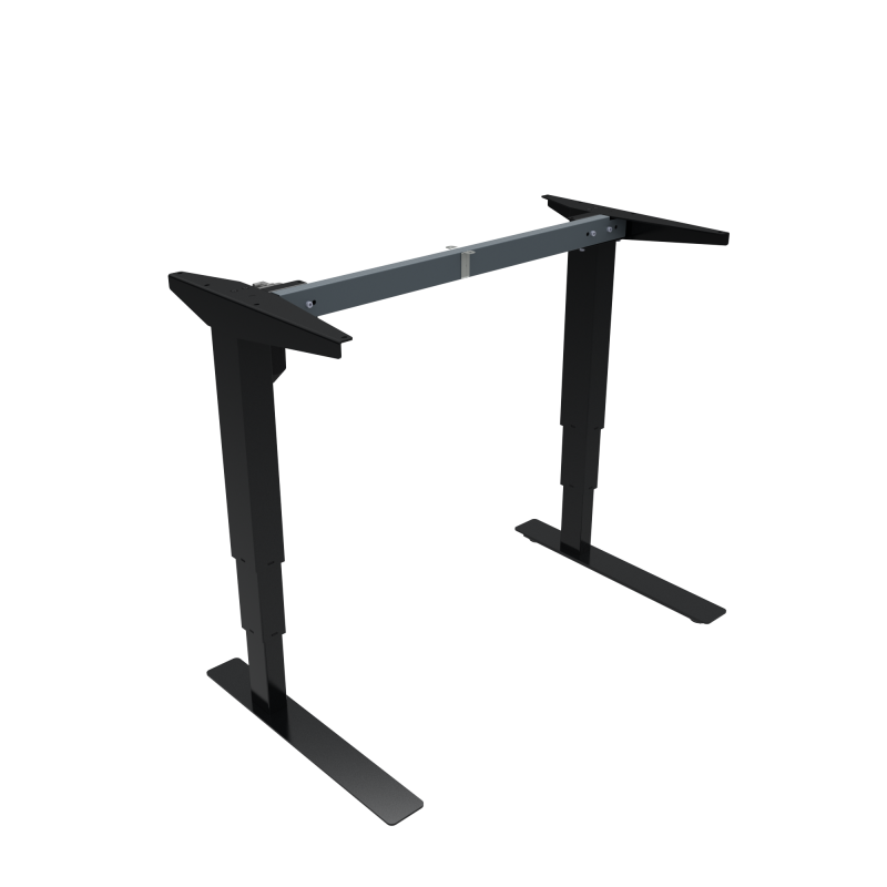 ConSet hæve-sænke stel 501-37 bredde 92cm sort