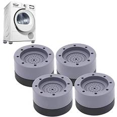 Gummikuddar för tvättmaskiner | Universal Antivibration Bits tvättmaskin - 4 stycken Gummihållare Anti-Vibration/Vibrationsdämpare - för tvättmaskiner minska buller och vibrationer