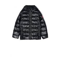 CANADA GOOSE KIDS Kids Crofton Hoody Size: M, colour: BLACK